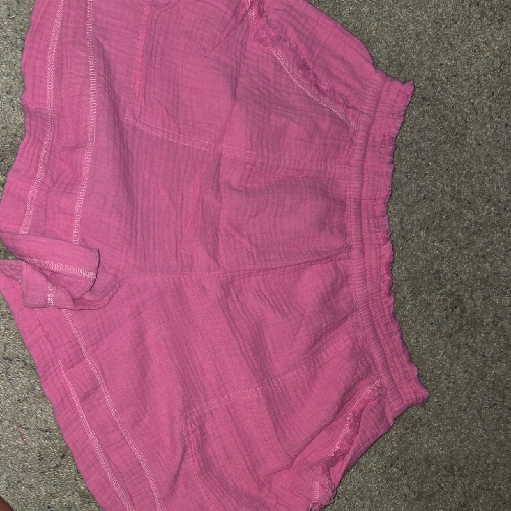 Aerie Bright Pink Casual Shorts